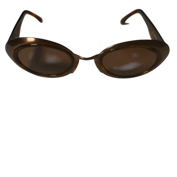 Fendi sunglasses lunette Brielle cat eye brown Italy vintage 90s y2K unisex - Picture 13 of 15